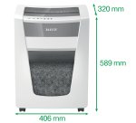 Destructeur de documents manuel Leitz IQ Office Pro  - P6+ coupe super micro