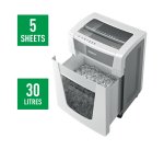 Destructeur de documents manuel Leitz IQ Office Pro  - P6+ coupe super micro