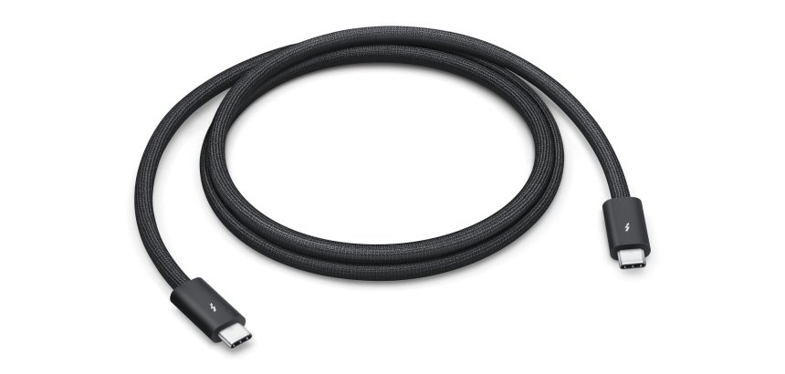 Apple MDW94ZM/A Thunderbolt cable 1 m 120 Gbit/s Black