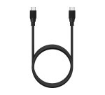 AISENS Cable USB 3.2 Gen2x2 20Gbps 8k@30Hz 5A 100W E-Marker, Tipo USB-C/M-USB-C/M, Negro, 1.0m