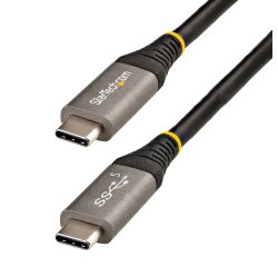 StarTech.com Cavo USB-C da 2 m, USB 5Gbps, Certificato USB-IF, Power Delivery 60W (3A), DP Alt Mode 4K 60Hz, Guaina TPE, Compatibile Thunderbolt&trade;