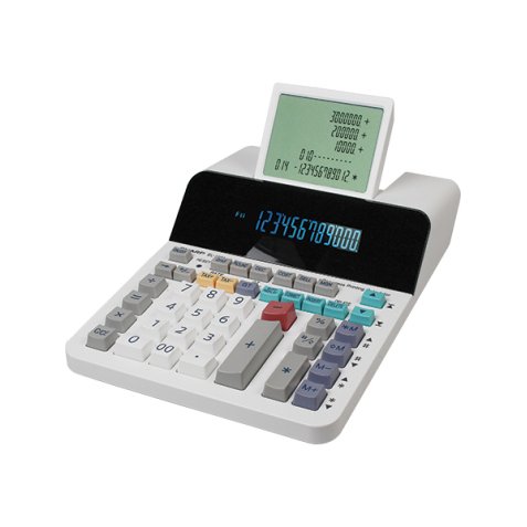 Sharp EL-1901 calculator Desktop Display White