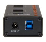 StarTech.com Hub USB 3.0 à 7 ports - 5Gbps - Concentrateur USB à montage mural / sur bureau avec boîtier métallique