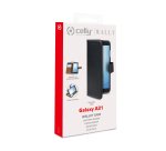 Celly Wally mobile phone case 16.3 cm (6.4") Wallet case Black