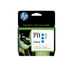 HP 711 3-pack 29-ml Cyan DesignJet Ink Cartridges