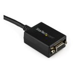StarTech.com Adaptateur DisplayPort vers VGA - Convertisseur Actif DP à VGA - Vidéo 1080p - Certifié DP - Source DP/DP++ vers Câble Adaptateur Moniteur VGA - Connecteur DP à Verrouillage