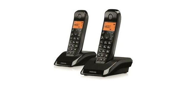 Motorola S12 Duo Teléfono DECT Identificador de llamadas Negro