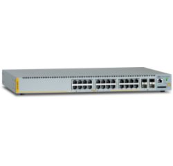 Allied Telesis AT-x230-28GP-50 Géré L3 Gigabit Ethernet (10/100/1000) Connexion Ethernet, supportant l'alimentation via ce port (PoE) Gris