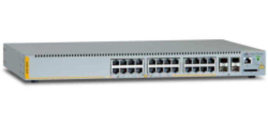 Allied Telesis AT-x230-28GP-50 Géré L3 Gigabit Ethernet (10/100/1000) Connexion Ethernet, supportant l'alimentation via ce port (PoE) Gris