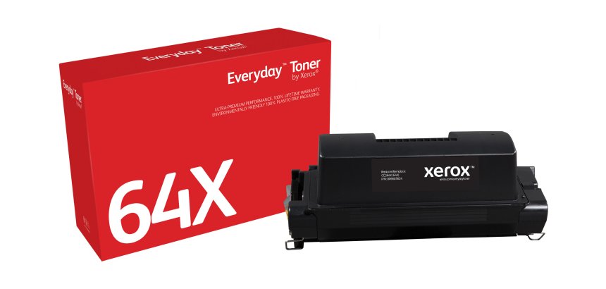 Toner Everyday™ Noir de Xerox compatible avec HP 64X (CC364X), Grande capacité