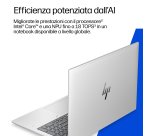 HP DQ6N4AT laptop Intel Core 7 350 Computer portatile 40,6 cm (16") WUXGA 16 GB LPDDR5x-SDRAM 512 GB SSD Wi-Fi 7 (802.11be) Windows 11 Pro AI PC Argento