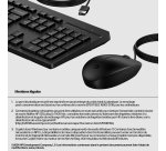 HP Ensemble combiné clavier et souris filaires 225