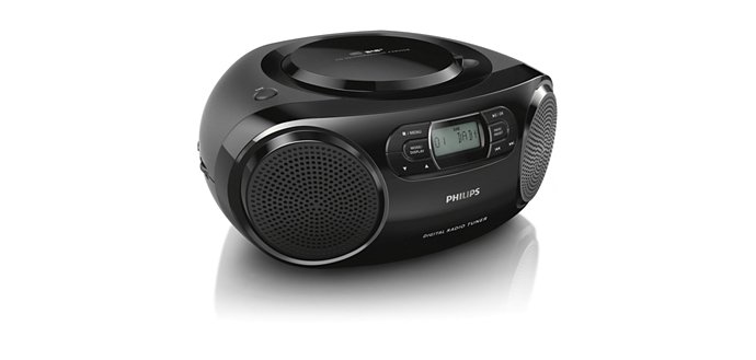 Philips AZB500 Noir Lecteur CD portable