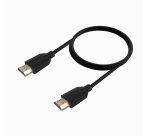 AISENS Cable HDMI V2.0 CCS Premium Alta Velocidad / Hec 4K@60Hz 18Gbps, A/M-A/M, Negro, 1.0m