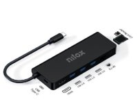 Nilox DOCK USB-C 8 IN 1 HDMI 4K