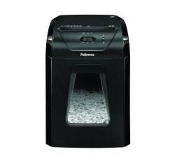 Fellowes Powershred 12C destructeur de papier Destruction croisée 22,5 cm Noir