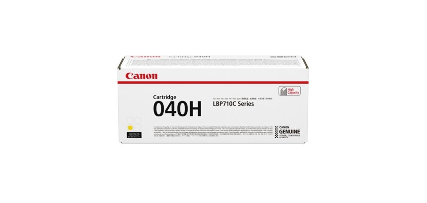Canon 040H Cartouche de toner 1 pièce(s) Original Jaune