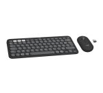 Logitech 920-012209 clavier Souris incluse Universel RF sans fil + Bluetooth AZERTY Français Graphite