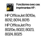 HP 912 Cartouche d'encre jaune authentique