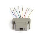StarTech.com GC258MF changeur de genre de câble DB-25 RJ-45 Gris