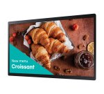 Samsung QB24C Écran plat de signalisation numérique 61 cm (24") LED Wifi 250 cd/m² Full HD Noir Intégré dans le processeur Tizen 16/7