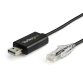 Cable de 1,8m Rollover para Consola Cisco - USB a RJ45