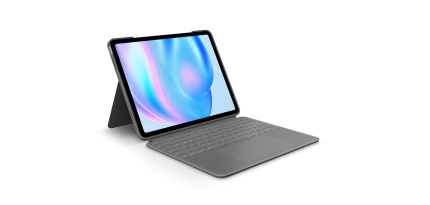 Logitech Combo Touch QWERTY Italian Smart Connector Grey