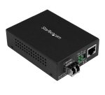 StarTech.com Convertisseur de Média Fibre Multimode (MM) LC pour Réseau 10/100/1000 - 550m - Gigabit Ethernet - 850nm - avec Émetteur-Récepteur SFP