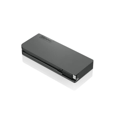 Lenovo 4X90S92381 Notebook-Dockingstation & Portreplikator Verkabelt USB 3.2 Gen 1 (3.1 Gen 1) Type-C Grau