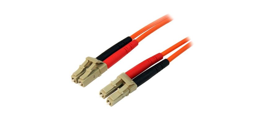 StarTech.com Câble patch à fibre optique duplex 50/125 multimode 1 m LC - LC