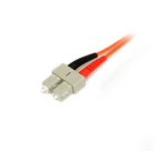 StarTech.com Câble patch à fibre optique duplex 50/125 multimode 2 m LC - SC