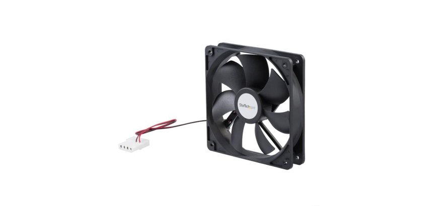 StarTech.com Ventilateur PC à Double Roulement à Billes - Alimentation LP4 - 120 mm