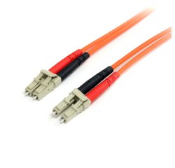 StarTech.com Cable Patch de Fibra Duplex Multimodo 62,5/125 1m LC - LC