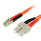 StarTech.com Cable Patch de Fibra Duplex Multimodo 62,5/125 2m LC - SC