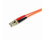 StarTech.com Cable Adaptador de Red de 2m Multimodo Dúplex Fibra Óptica LC-ST 62,5/125 - Patch Duplex