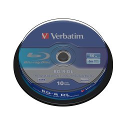Verbatim 43746 disque vierge Blu-Ray BD-R 50 Go 10 pièce(s)