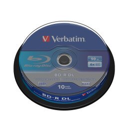Verbatim 43746 disco blu-ray lectura/escritura (BD) BD-R 50 GB 10 pieza(s)