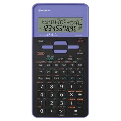 Sharp EL-531TH calculator Pocket Scientific Black, Violet