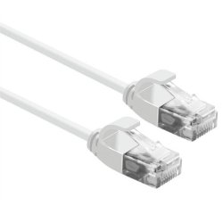 Nilox NX090506111 networking cable White 1 m Cat6a U/UTP (UTP)