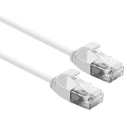 Nilox NX090506111 networking cable White 1 m Cat6a U/UTP (UTP)