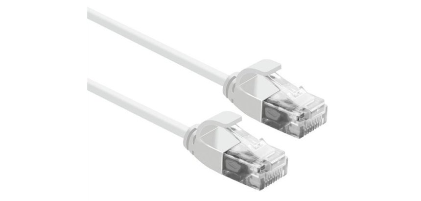 Nilox NX090506111 networking cable White 1 m Cat6a U/UTP (UTP)