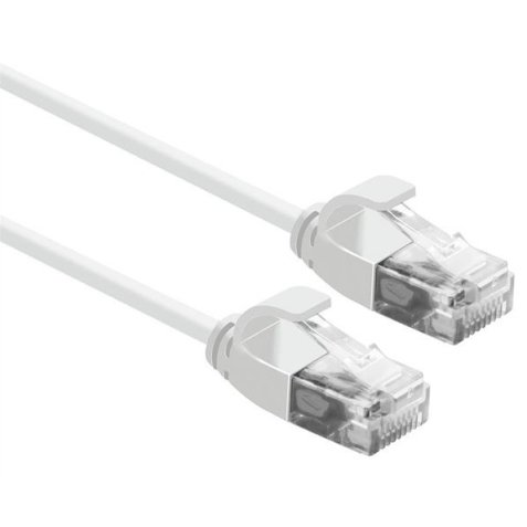 Nilox NX090506111 networking cable White 1 m Cat6a U/UTP (UTP)