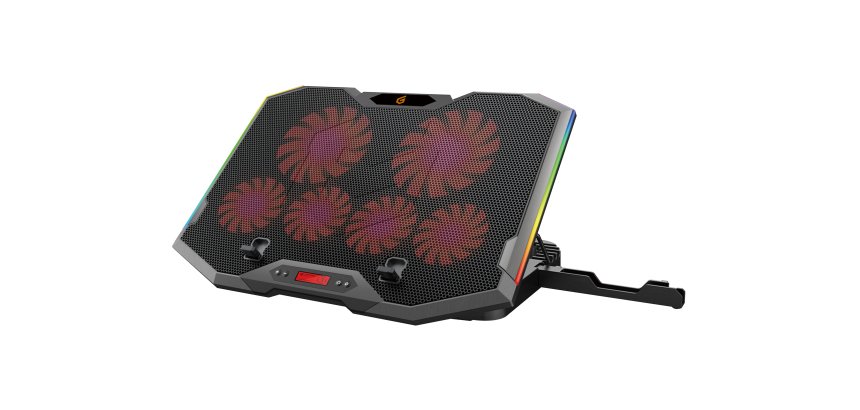 Conceptronic THYIA ERGO 6-Fan Gaming Laptop Cooling Stand