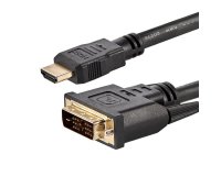 Cable Adaptador Conversor HDMI a DVI-D de 1,8m - Macho a Macho - Convertidor de Vídeo 