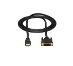 Cable Adaptador Conversor HDMI a DVI-D de 1,8m - Macho a Macho - Convertidor de Vídeo 