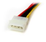StarTech.com Câble d'Alimentation Adaptateur en Y Molex vers Double SATA - 30 cm