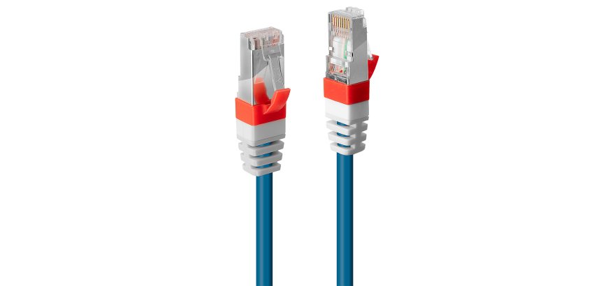 Lindy Câble réseau Bleu Cat.6A S/FTP LSZH, 20m (testé par Fluke)