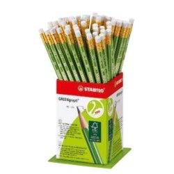 Crayon GREENgraph, dureté: HB, présentoir de 60
