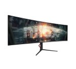 Nilox NXM49CRVDC computer monitor 124.5 cm (49") 5120 x 1440 pixels Dual QHD LED Black