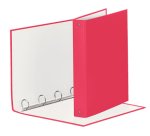 Raccoglitore Meeting - 22 x 30 cm - 4 anelli tondi 30 mm - dorso 4 cm - PP - fucsia - Esselte